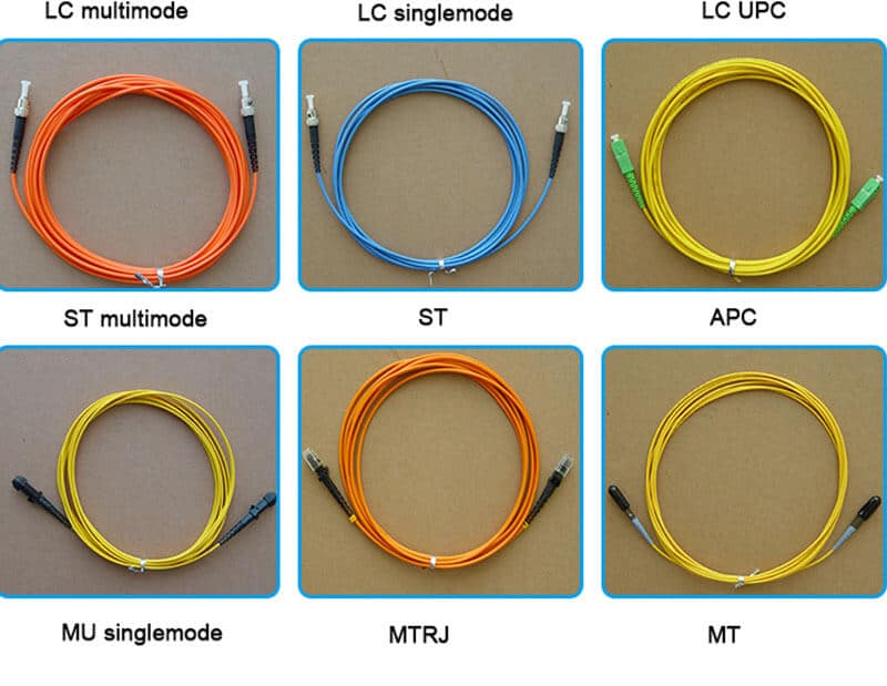 FTTH LC-LC Yellow Jacket Fiber Optic Patch Cord Color Code 10 FTTH LC-LC Yellow Jacket Fiber Optic Patch Cord Color Code SC UPC 06 FTTH LC-LC Yellow Jacket Fiber Optic Patch Cord Color Code